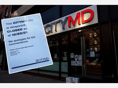 CITYMD SHUTDOWN: CityMD is closing down 31 local urgent-care clinics due to staff shortages in the midst of a surge in the COVID Omicron variant