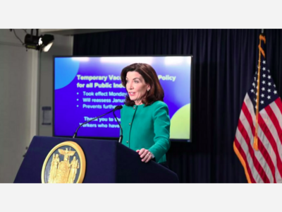 HOCHUL: Opponents of mask mandate just seeking headlines
