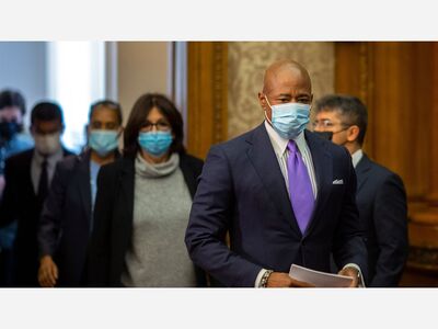 COVID RECORD BROKEN 2ND DAY IN A ROW: Mayor Elect Adams Details Omicron Battle Plan As NYC Rates And Hospitalizations Soar