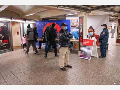 IS THIS CLEAN? Now you can get the vaccine in the subway
