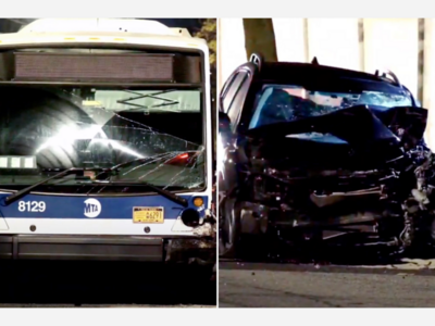 STATEN ISLAND: Driver dies in head-on crash with MTA bus