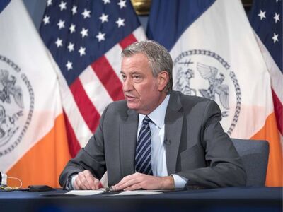 DE BLASIO: $100 For New Yorkers Who Get Booster Shots