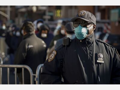 VIRUS TOLL: 6,000+ NYC Cops Out Sick - Seven Are Dead - Now All NYPD Officers Must Work On The New Year's Eve Super Spreader Event