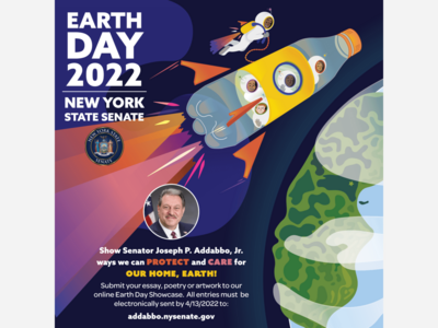 QUEENS: Senator Joseph Addabbo Jr. Is Asking Kids To Create A Poster Earth Day