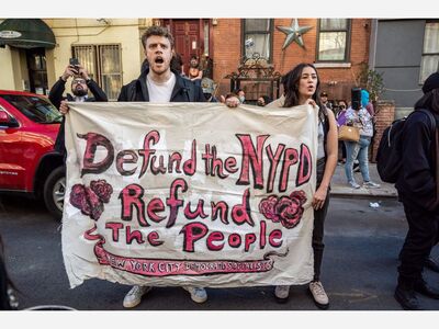 MANHATTAN: Over 100 NYC Protestors Gather In The East Village To Stop NYC From Removing Homeless Encampments