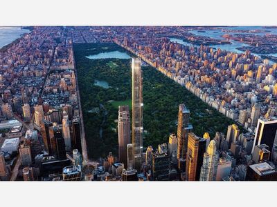 MANHATTAN: The World's Skinniest Skyscraper Is An 85-Story Luxury Building On Billionaire's Row