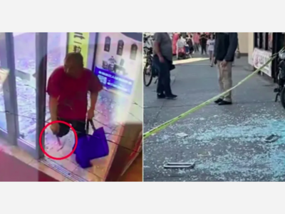 THE ROTTEN APPLE: Customer Kicked Out For Not Wearing Pants Smashes Glass At A Chinese Restaurant In Queens