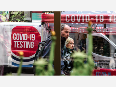 NEW YORK CITY: Parts of Manhattan Back At A 20% COVID Positivity Rate