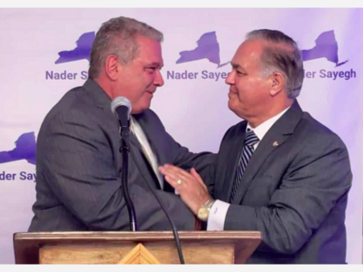 2022 YONKERS ELECTIONS: Yonkers Mayor Mike Spano Endorses Nader Sayegh For Re-Election To The State Assembly